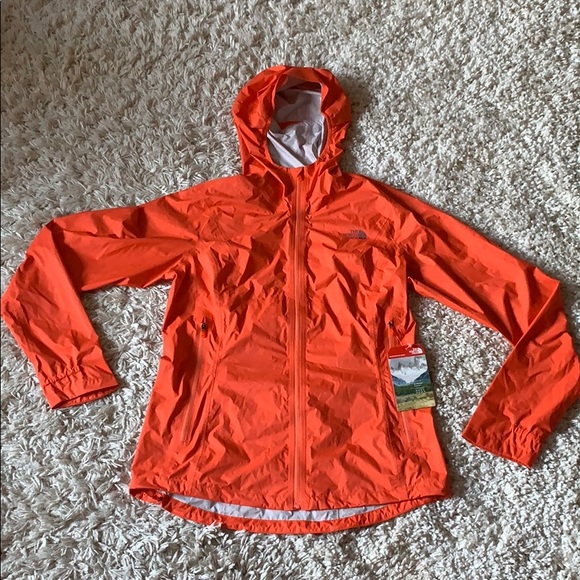 NWT The North Face Stormy Trail Jacket - Orange S